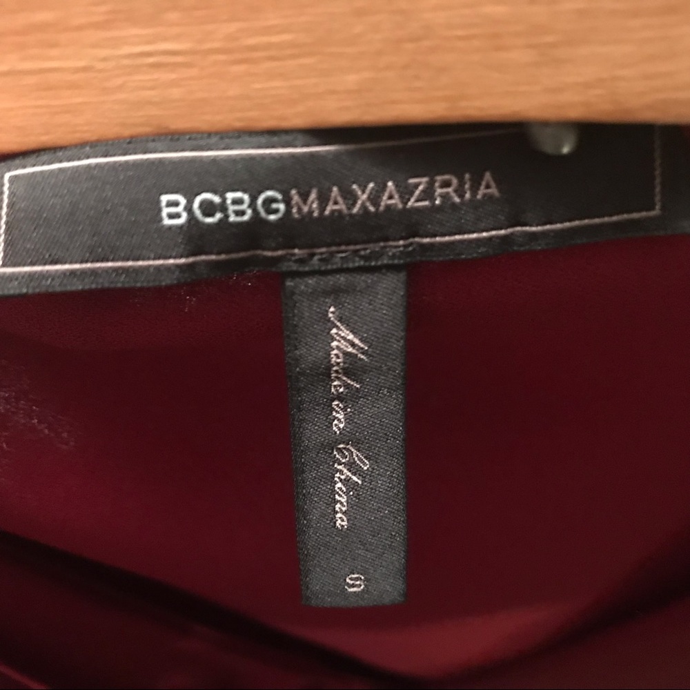 BCBG MAXAZIRA ASYMMETRICAL High/low Mini Dress - Picture 6 of 8